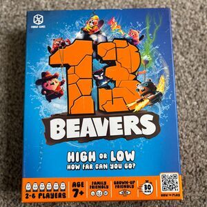13 Beavers Board Game The Riveting Beaver Journey Family Card Guessing Adventure